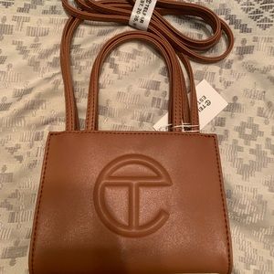 COPY - BRAND NEW!!! Telfar Small Tan Bag.